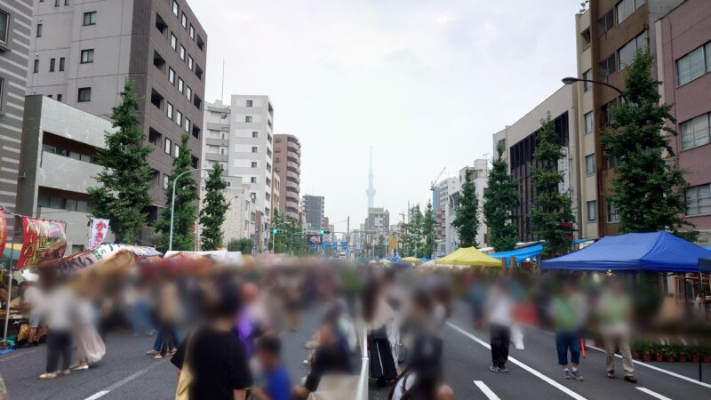 入谷朝顔まつり