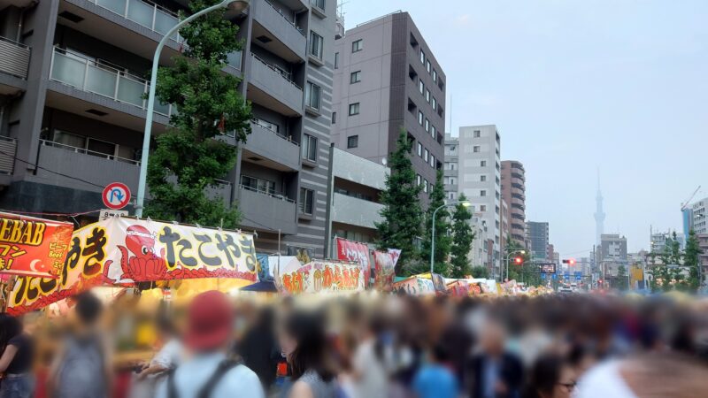 入谷朝顔まつり