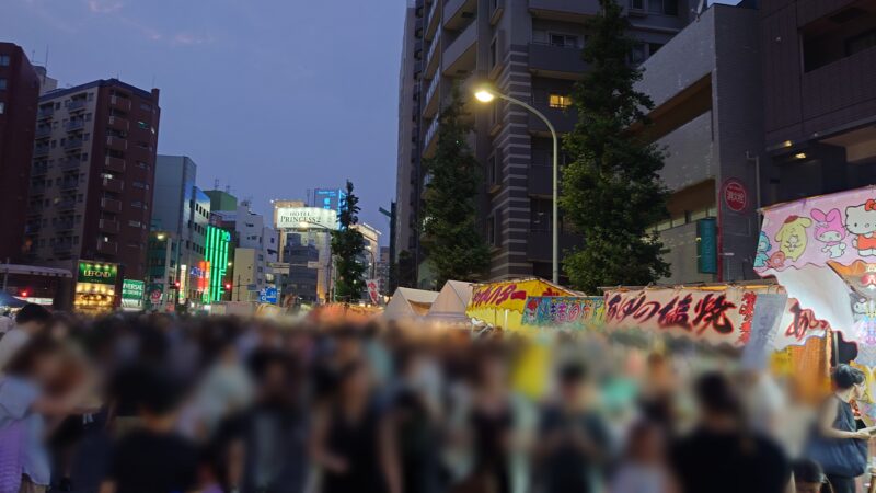 入谷朝顔まつり