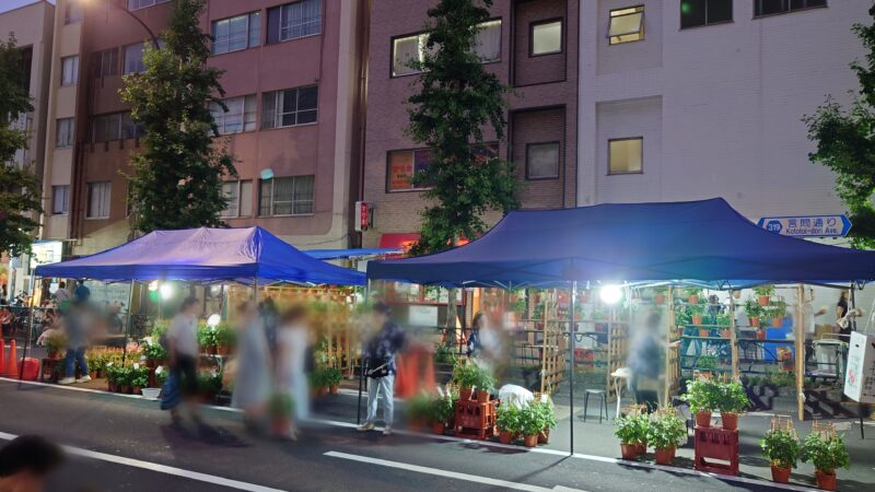 入谷朝顔まつり