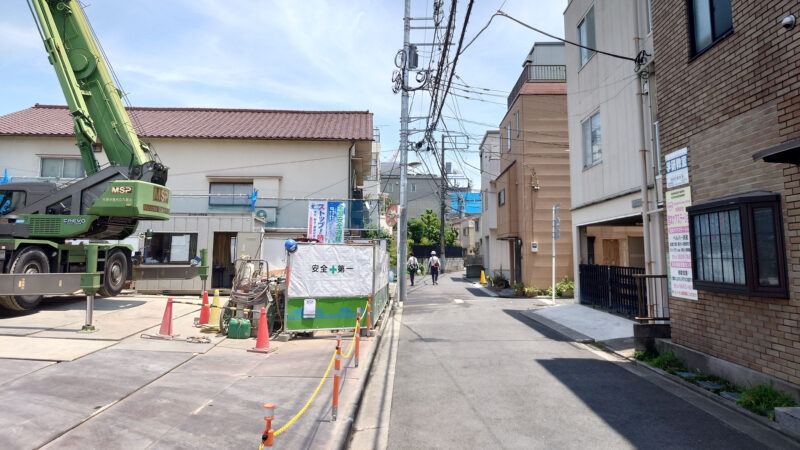 町屋2丁目13番地マンション計画新築工事