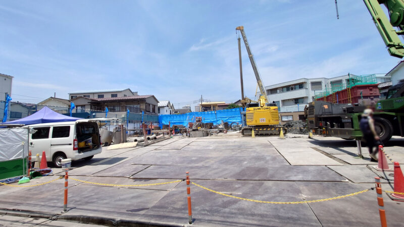 町屋2丁目13番地マンション計画新築工事