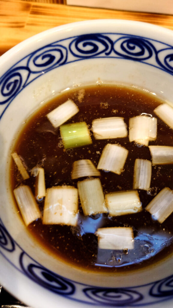 日暮里 JAPANESE光ラーメン 昆布水つけ麺
