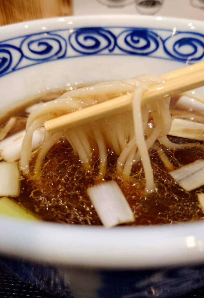 日暮里 JAPANESE光ラーメン 昆布水つけ麺