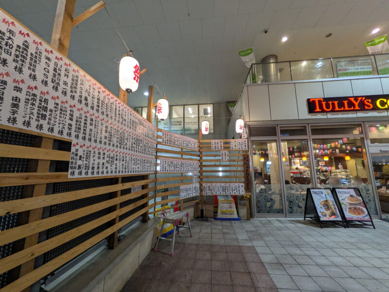 日暮里駅前 諏方神社納涼踊り